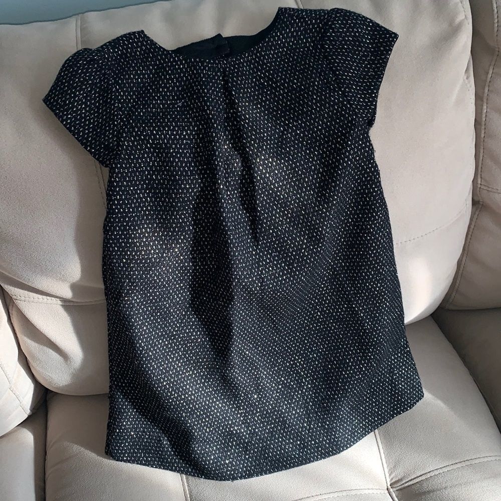 Black & Gold accent dress